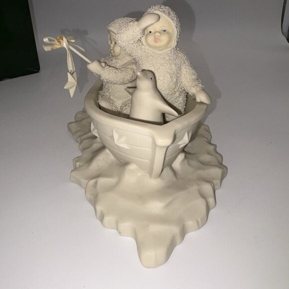 Department 56 Snowbabies Winken, Blinken & Nod #6814-4, Snow babies, Boat - Picture 5 of 10